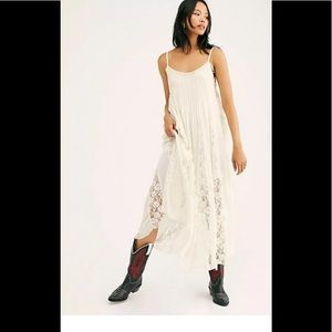 NWT Free People One Hailee Sundress white Large